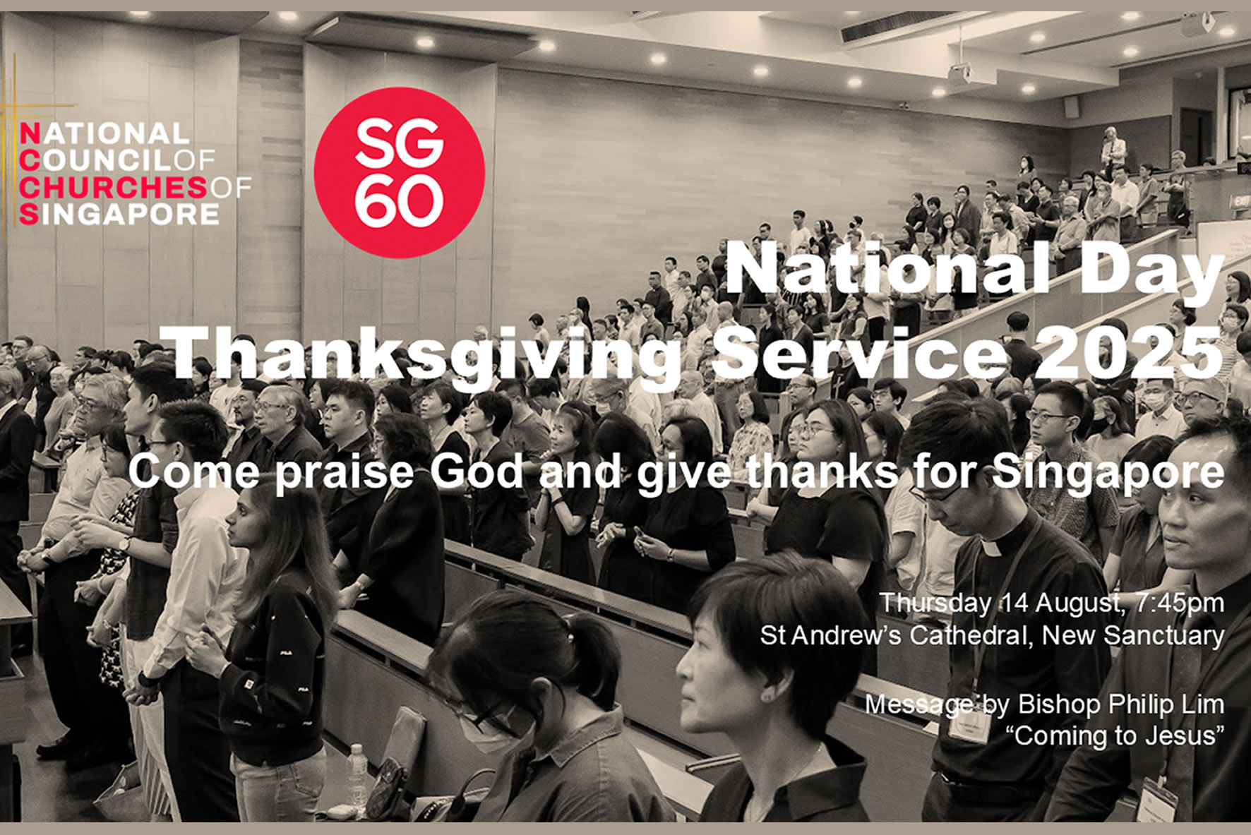 Invitation to the National Day Thanksgiving Service 2025