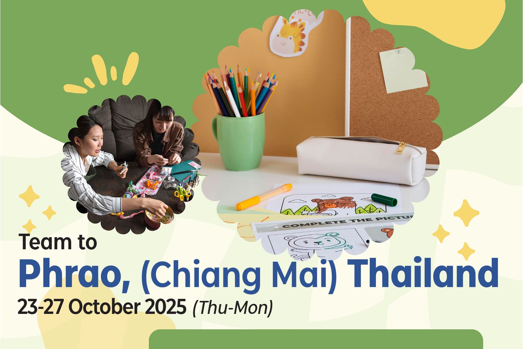 Team to Phrao (Chiang Mai) Thailand