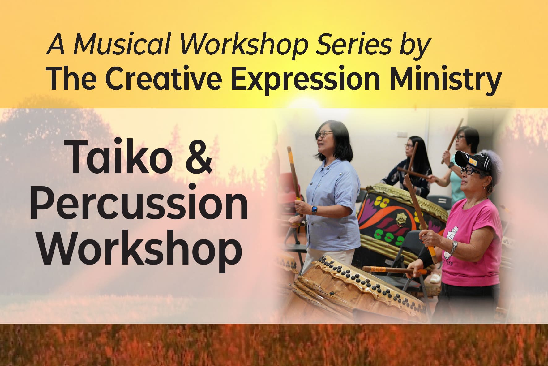Taiko & Percussion Workshop