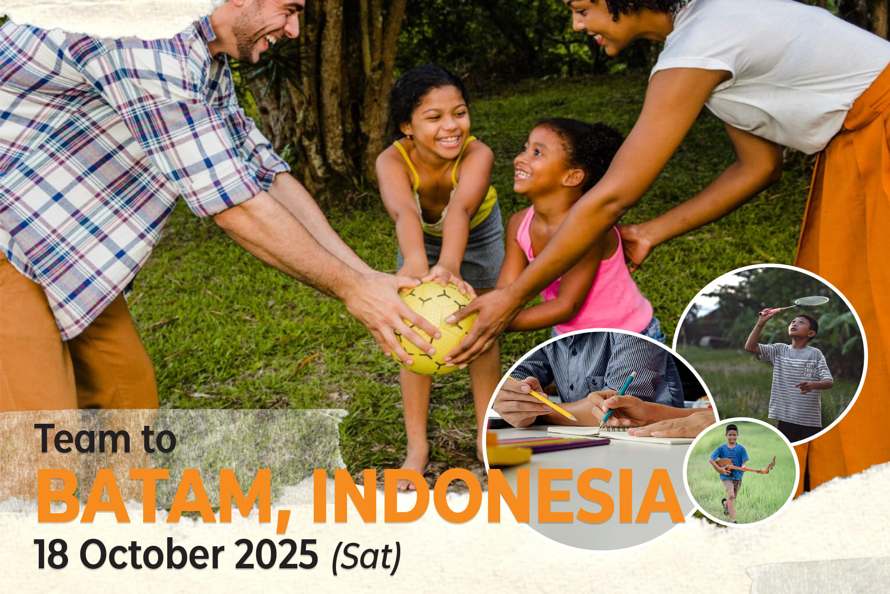 Team to Batam, Indonesia
