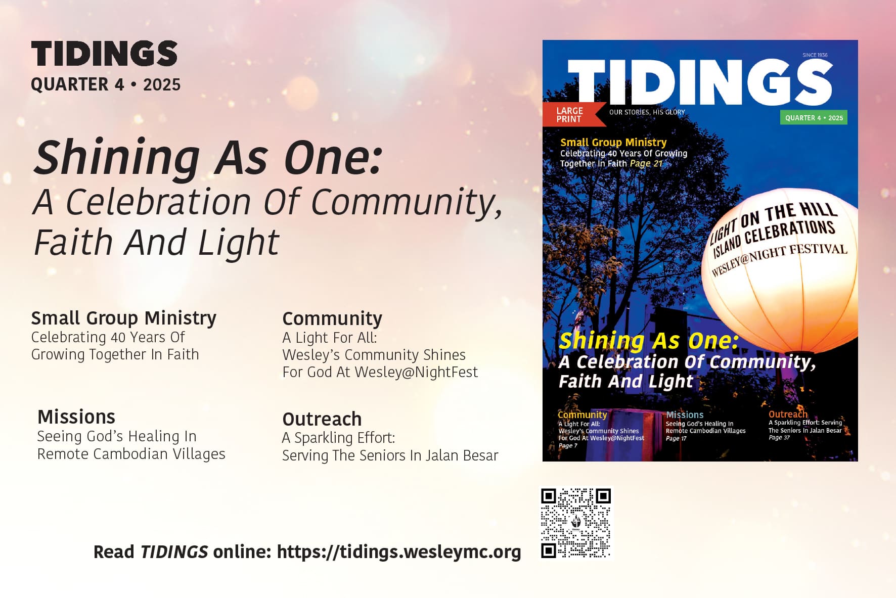 TIDINGS Quarter 4 2025