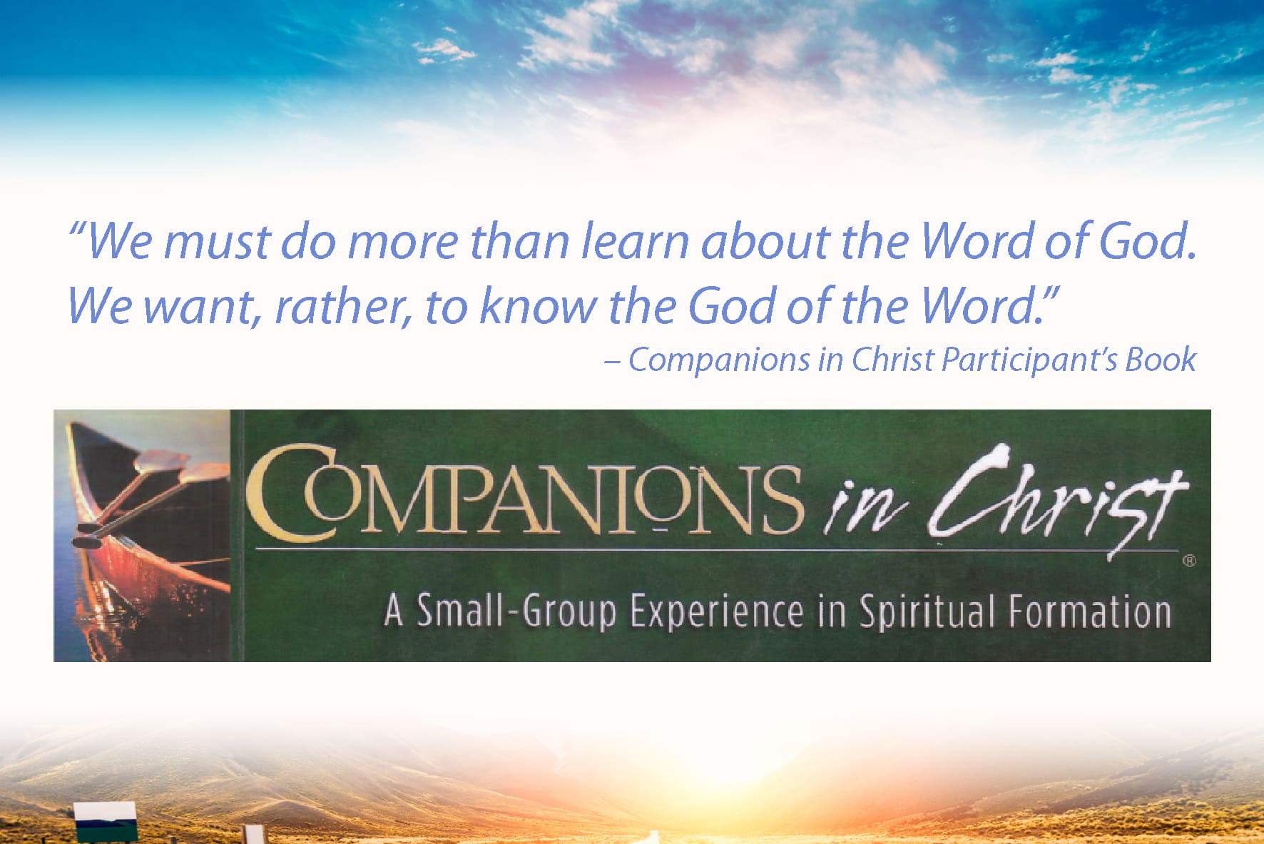 Companions in Christ 2026