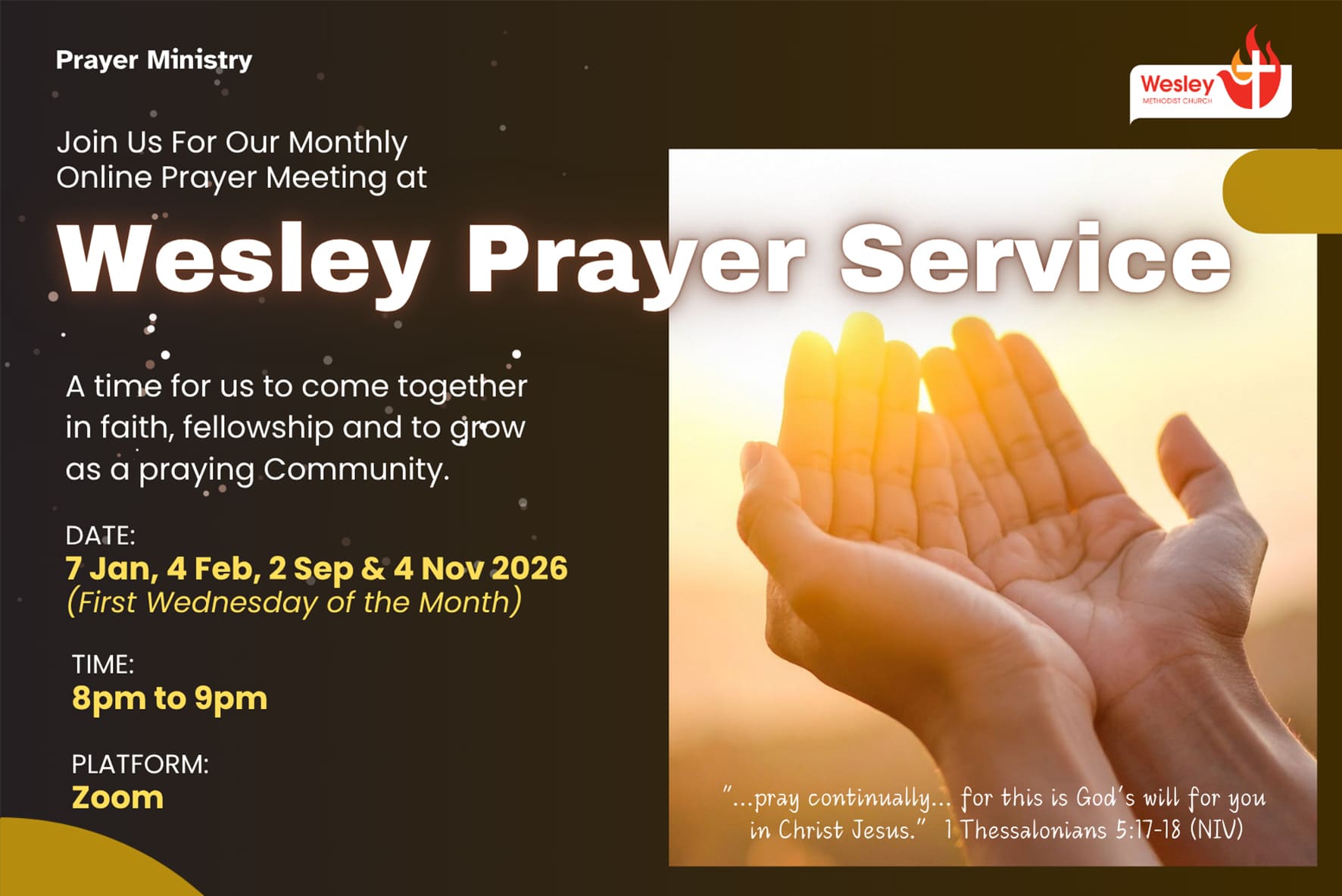 Wesley Prayer Service