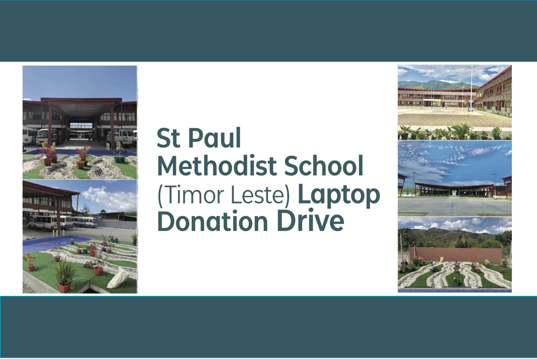 St Paul Methodist School (Timor Leste) Laptop Donation Drive