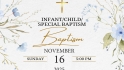 Infant/Child/Special Baptism