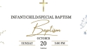 Infant/Child/Special Baptism