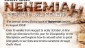 Sermon Series - Nehemiah Rebuild and Renew